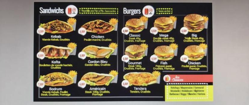 Bodrum - Menu Image 2